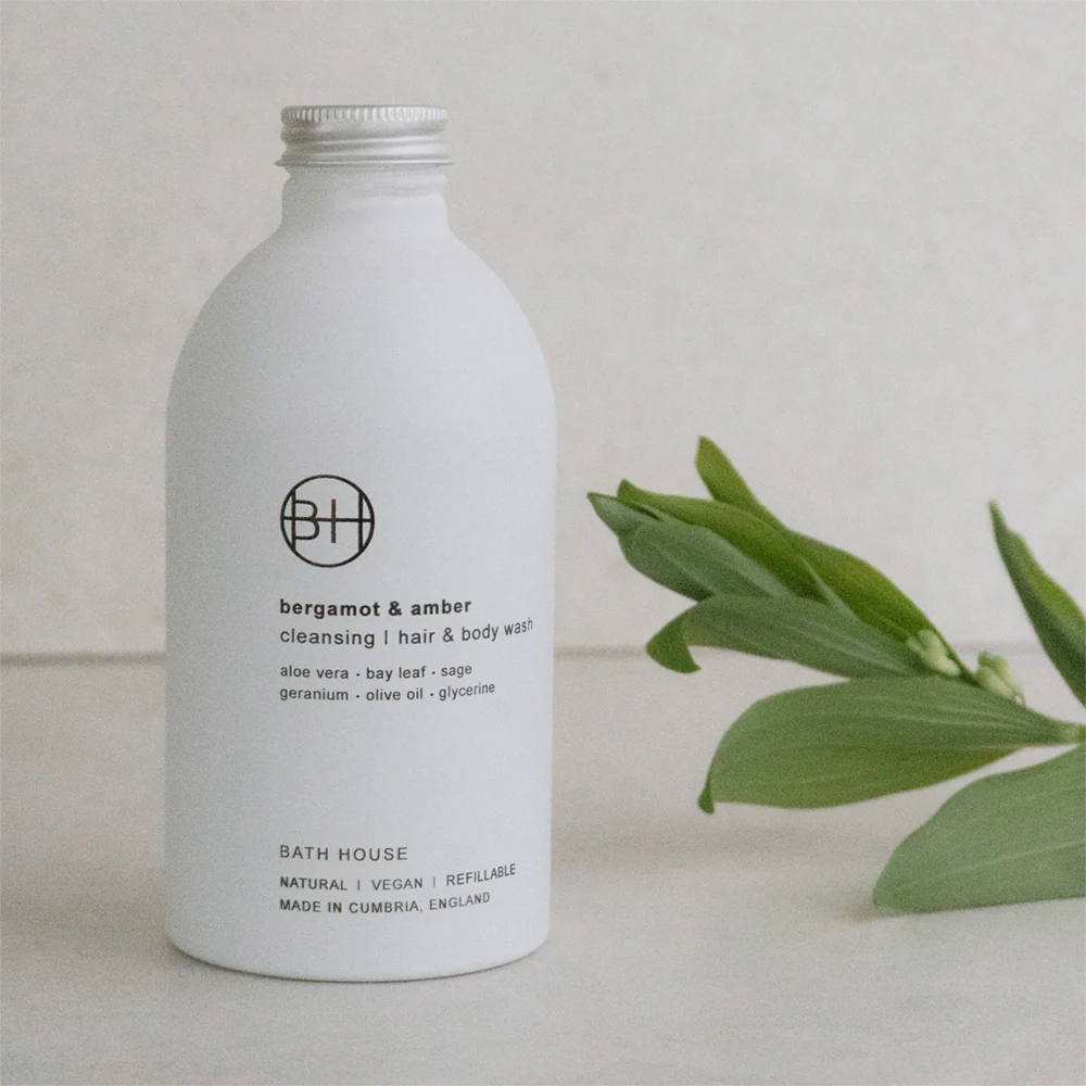 Bergamot & Amber Hair & Body Wash - Image 2