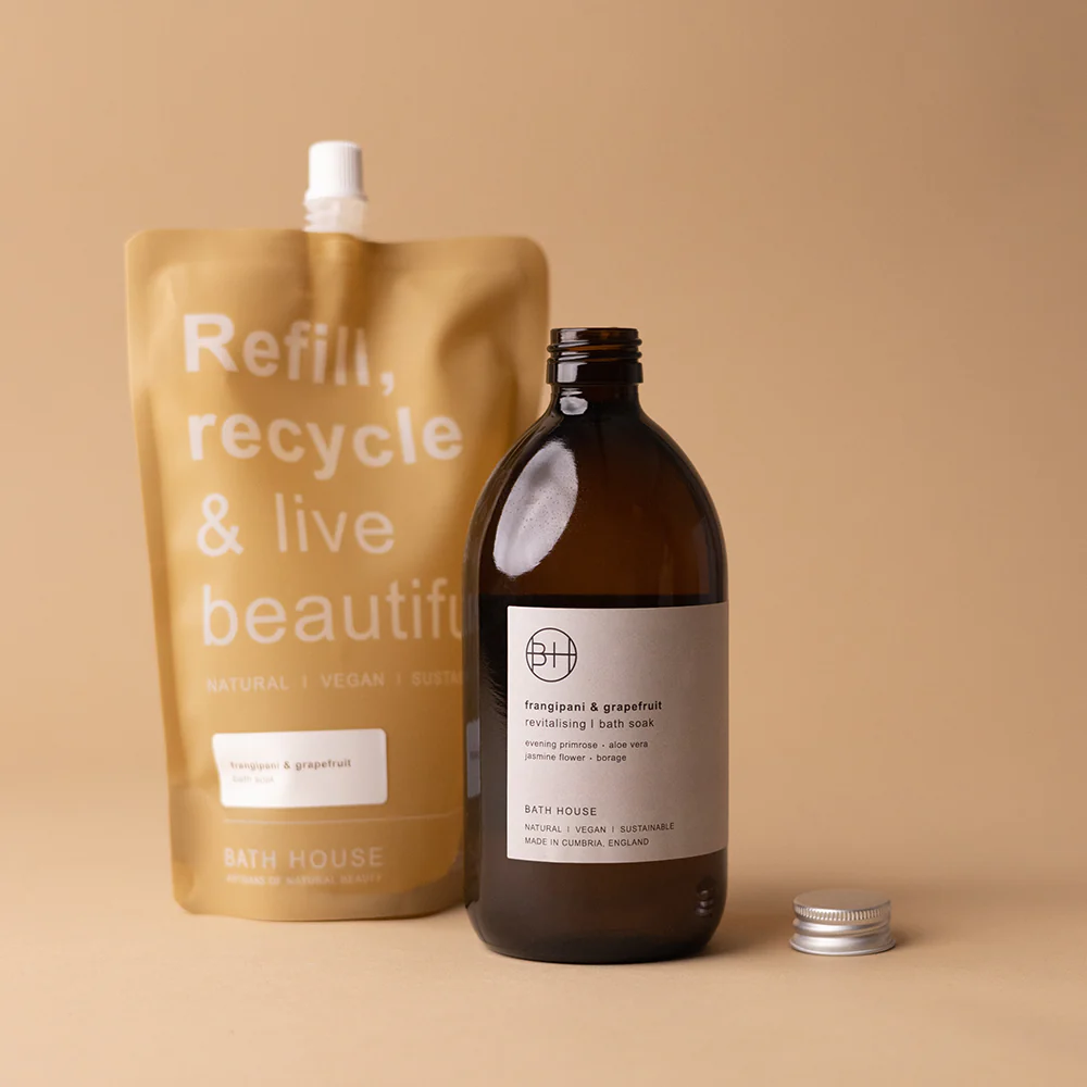 Frangipani & Grapefruit Bath Soak Refill - Image 2