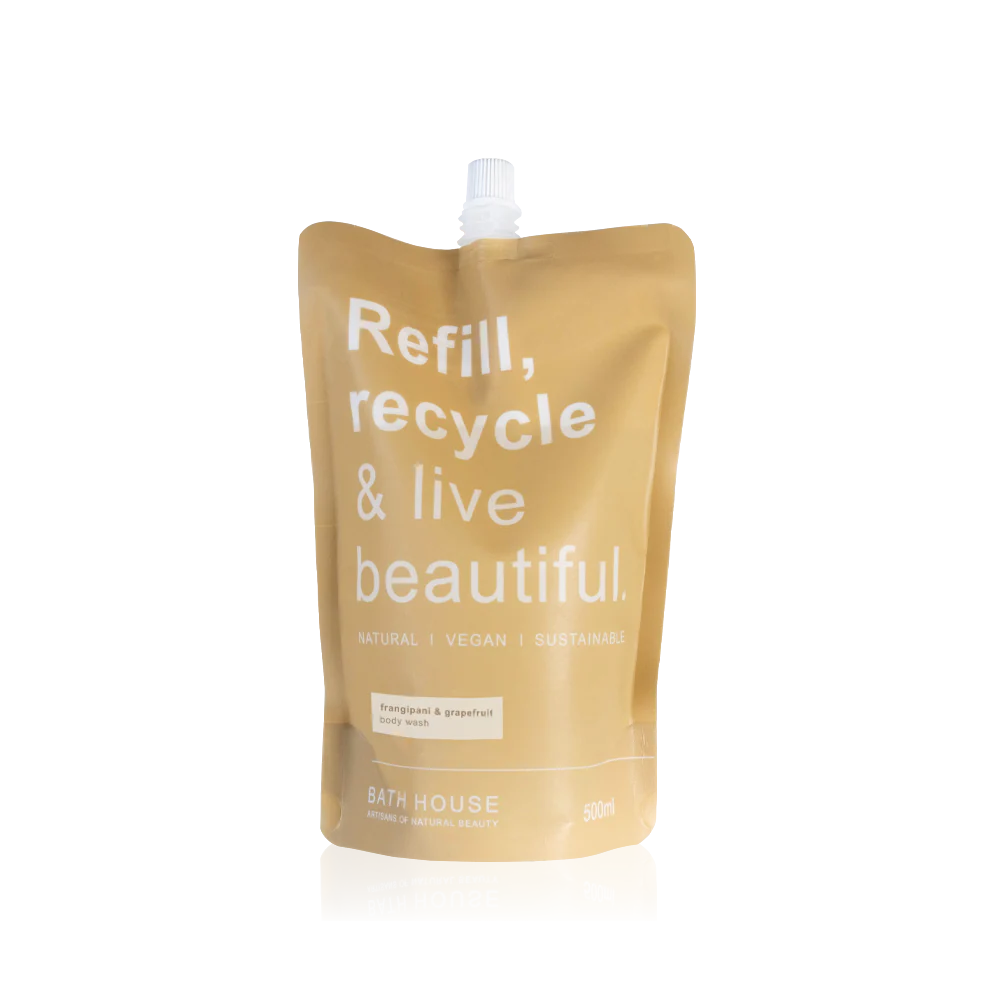 Frangipani & Grapefruit Body Wash Refill