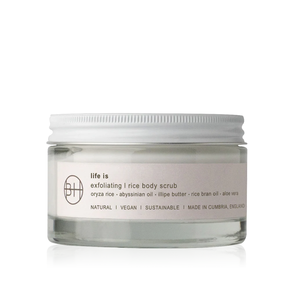 Life Is Rice Body Scrub