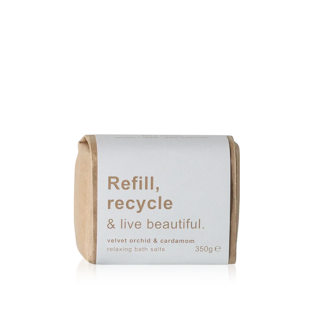 Velvet Orchid & Cardamom Bath Salts Refill